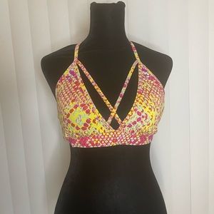 LiCi Pink Lemonade Sports Bra size L